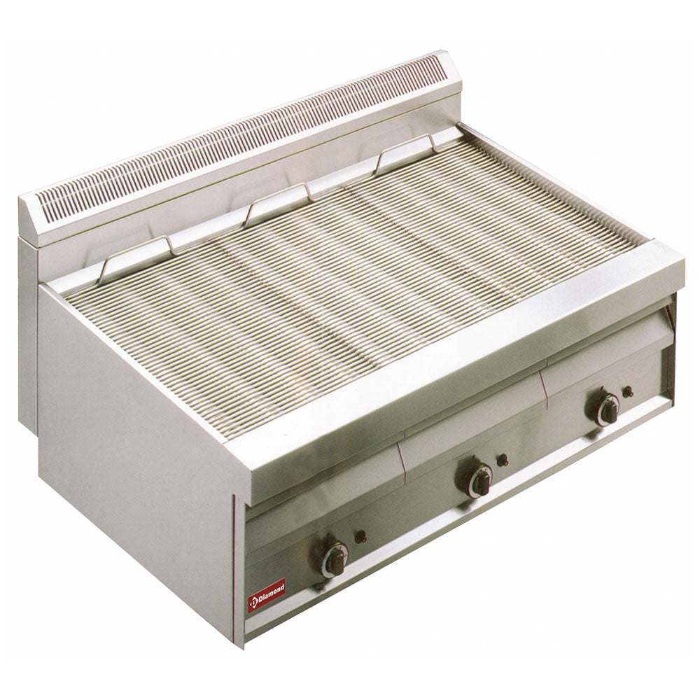 Grill-vapeur à table à gaz