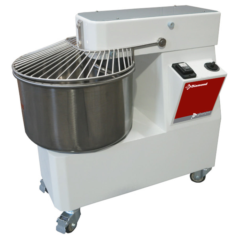 Tête basculante de 22 litres, cuvette amovible, vitesses variables