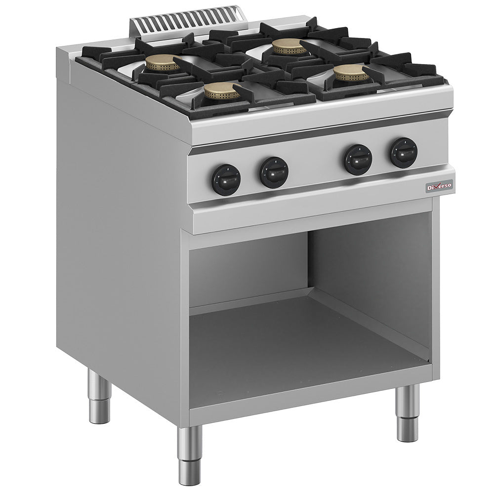 Cuisinière 3 brûleurs 8 kW super puissant -Top-