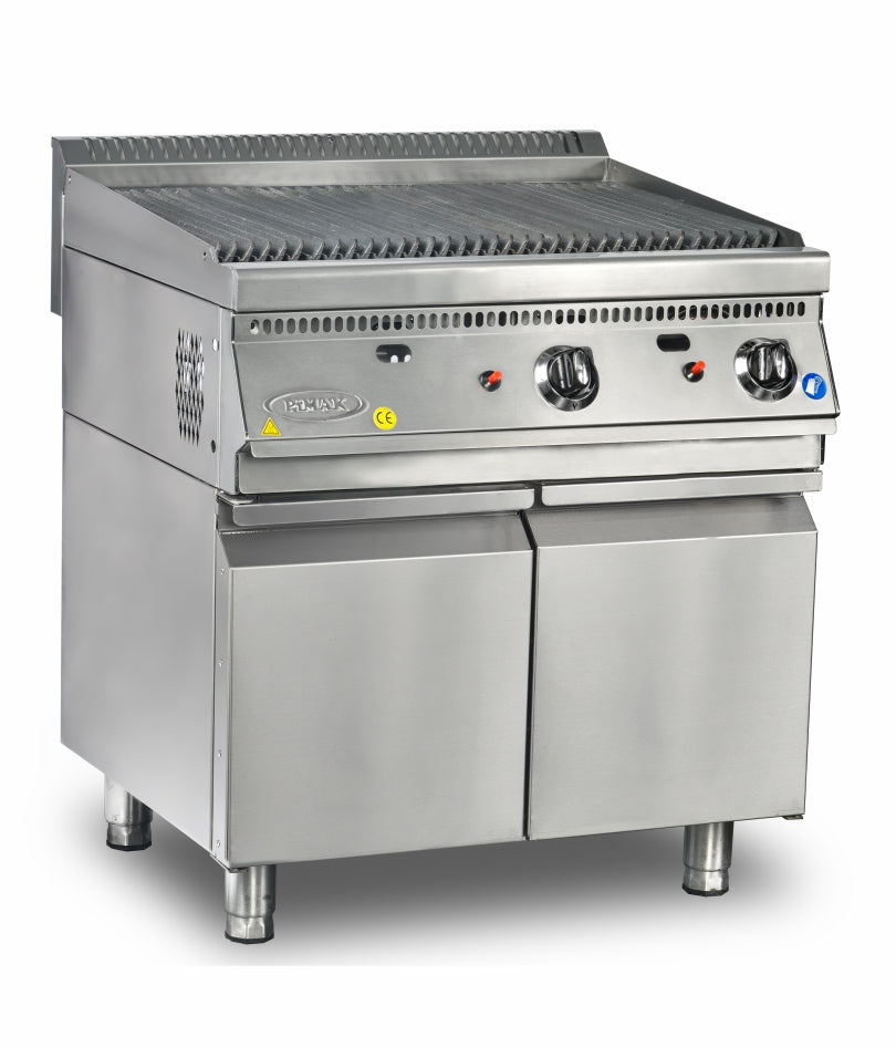 Grill à pierre de lave 85cm à GAZ sur coffre - PIMAK - LT3/90SD-M170-3