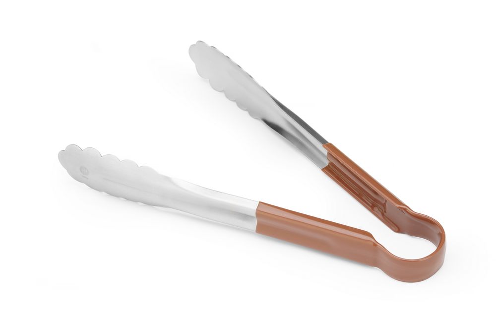 Pince de service HACCP 250 mm, HENDI, Brun, (L)250mm