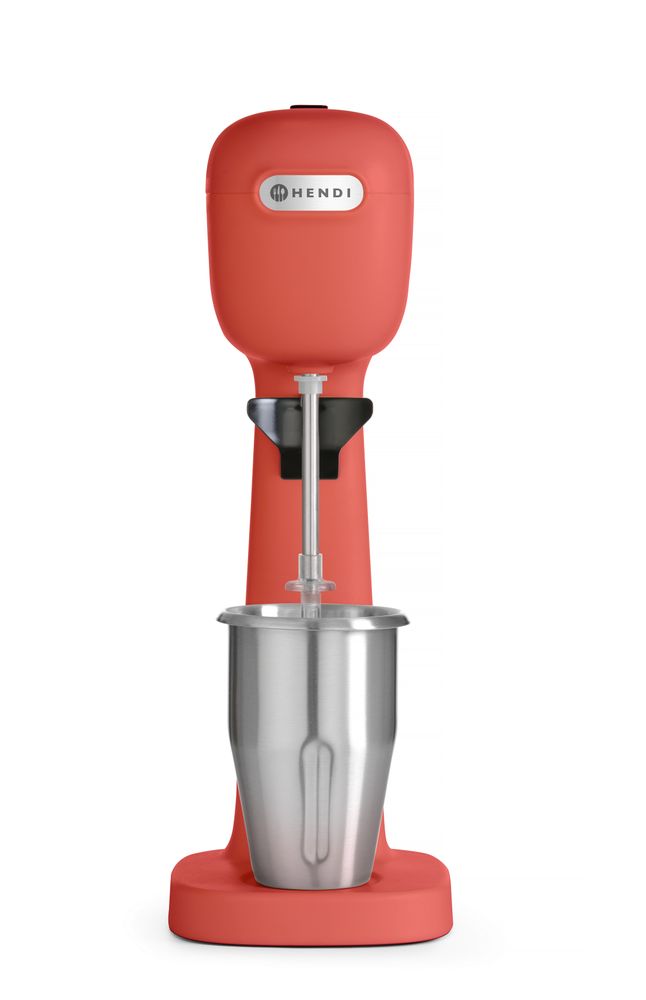Mixeur à milkshake- Design by Bronwasser, HENDI, Rouge, 220-240V/400W, 170x196x(H)490mm