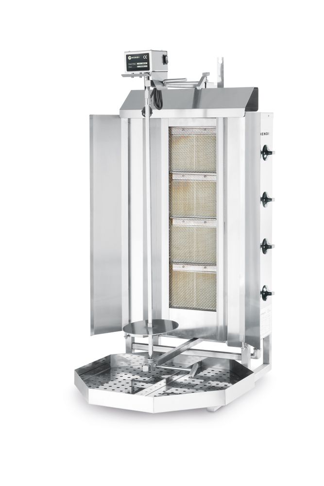Grill à gaz à kebab Profi Line, HENDI, Profi Line, 13kW, 735x745x(H)1110mm