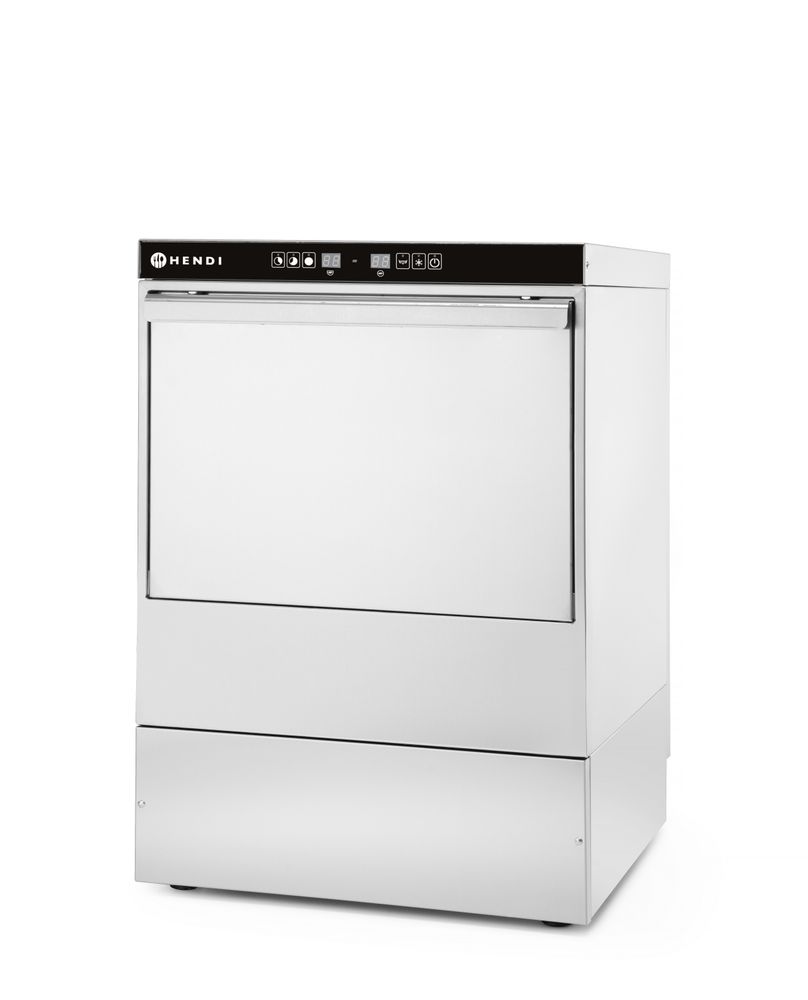 Lave-vaisselle 50x50 - commande électronique, HENDI, 400V/6600W, 576x645x(H)837mm