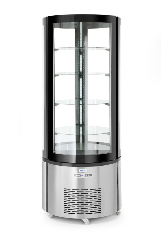 Vitrine de présentation pâtisserie ronde , Arktic, 360L, 220-240V/460W, ⌀680x(H)1755mm