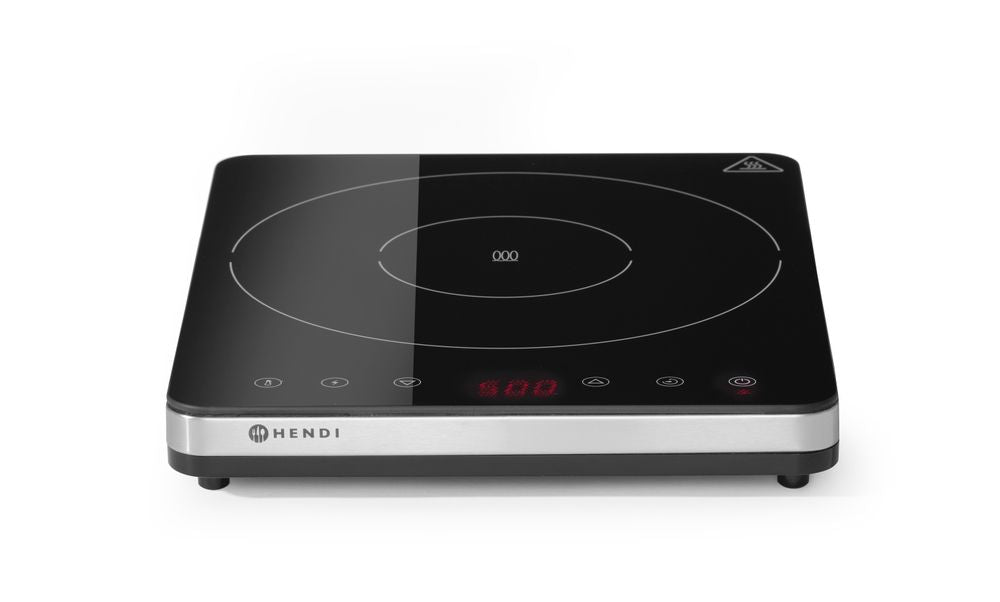 Plaque de cuisson à induction modèle 2000, HENDI, Kitchen Line, 230V/2000W, 295x400x(H)42mm