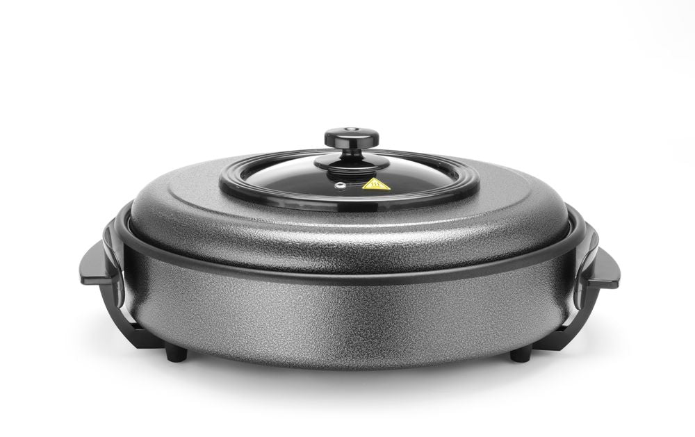 Fait-tout électrique, HENDI, casserole intérieure 400x50mm, 230V/1400W, ⌀400x(H)190mm
