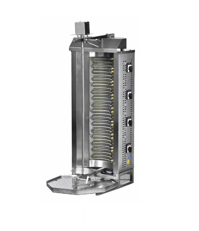 Machine à Doner kebab 8 résistances ELECTRIQUE moteur en haut - PIMAK - M077-4D