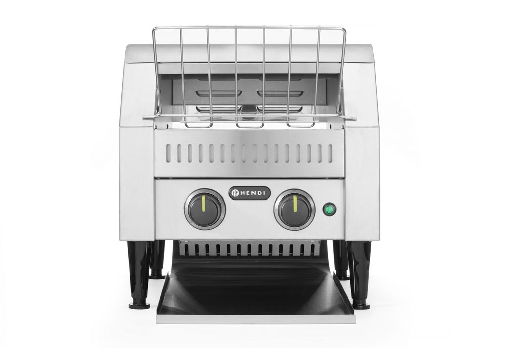 Grille-pain constant double, HENDI, Argent, 230V/2240W, 418x365x(H)390mm