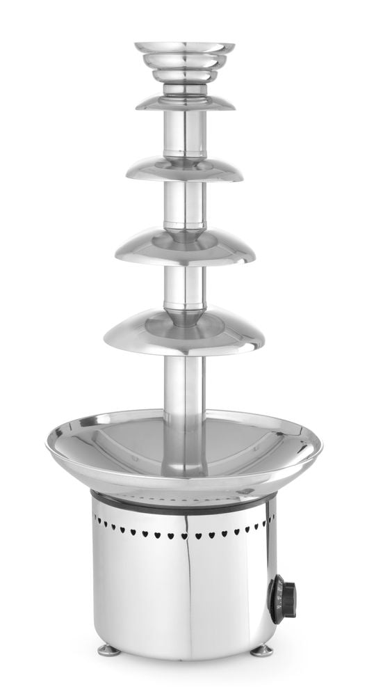 Fontaine à chocolat 5 niveaux, HENDI, 230V/265W, ⌀332x(H)709mm