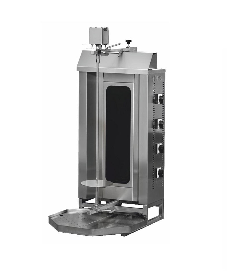 Machine à Doner kebab ELECTRIQUE vitrocéramique moteur en haut- PIMAK - M077-4C