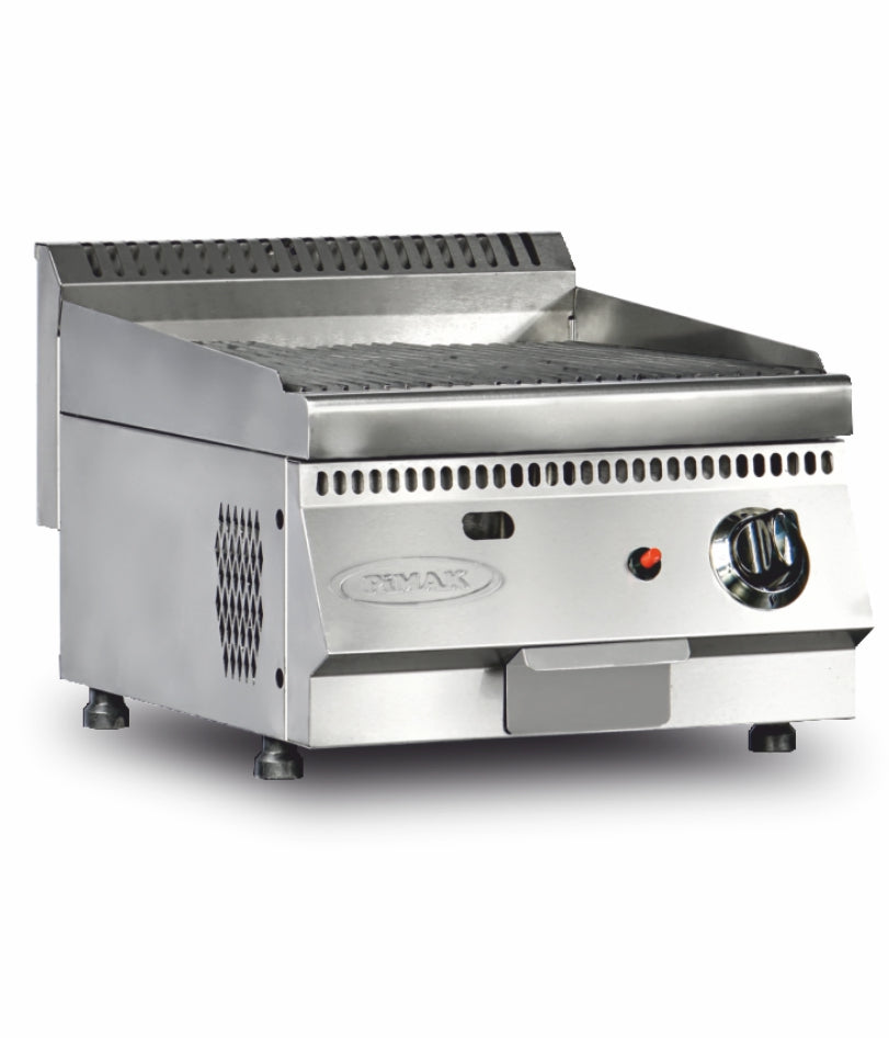 Grill à pierre de lave 80cm à GAZ à poser- PIMAK - LTI1/7OS-M170-3