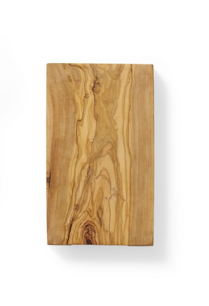 Planche à servir en bois d'olivier, HENDI, 250x150x(H)18mm