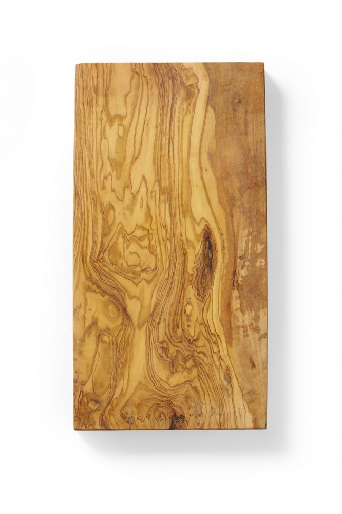 Planche à servir en bois d'olivier, HENDI, 350x150x(H)18mm