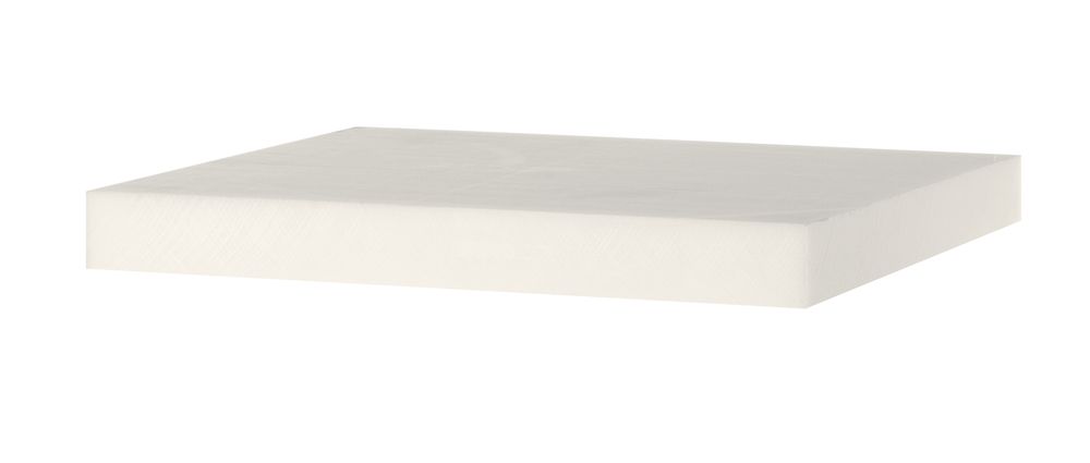 Billot en polyéthylène sans piètement, HENDI, billot, 500x400x(H)50mm