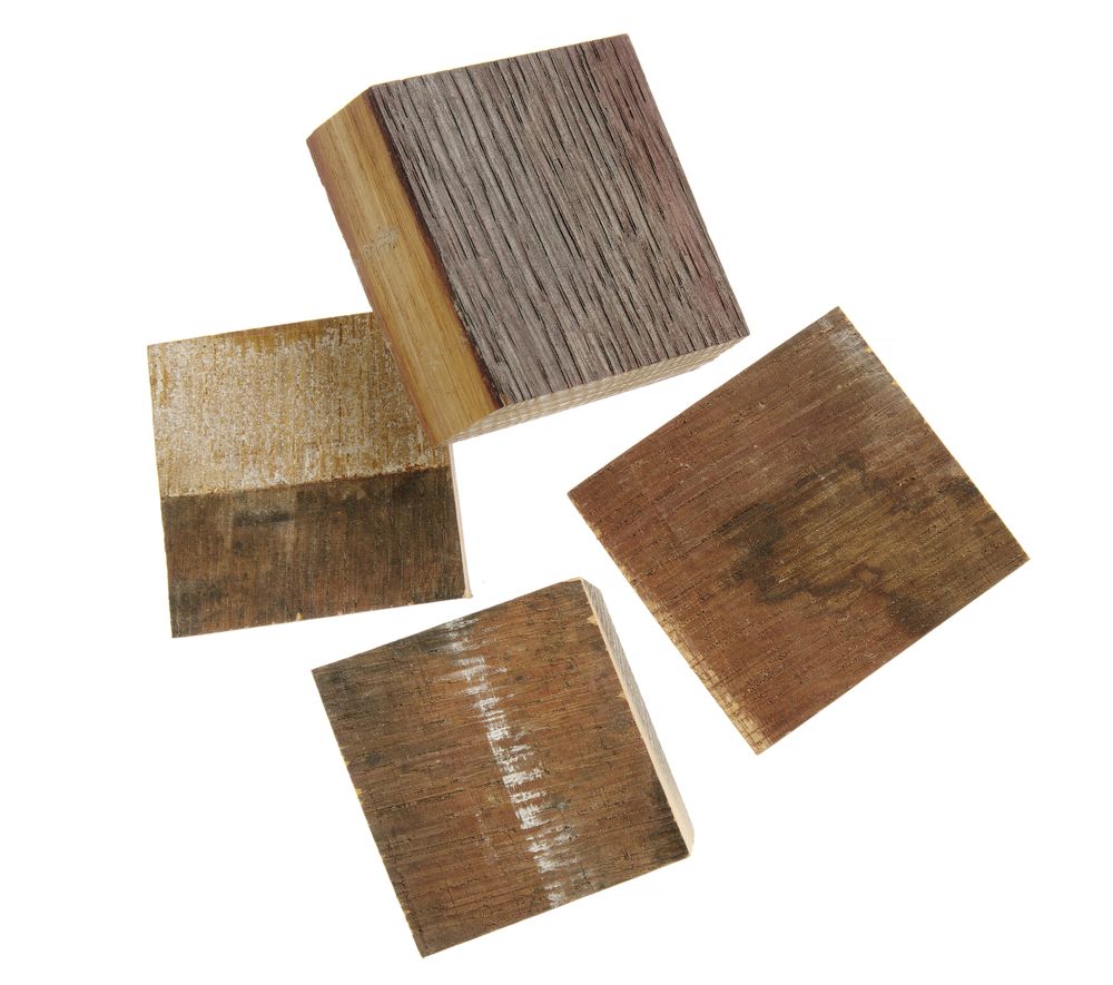 Morceaux de bois de fumage, HENDI, vin rouge