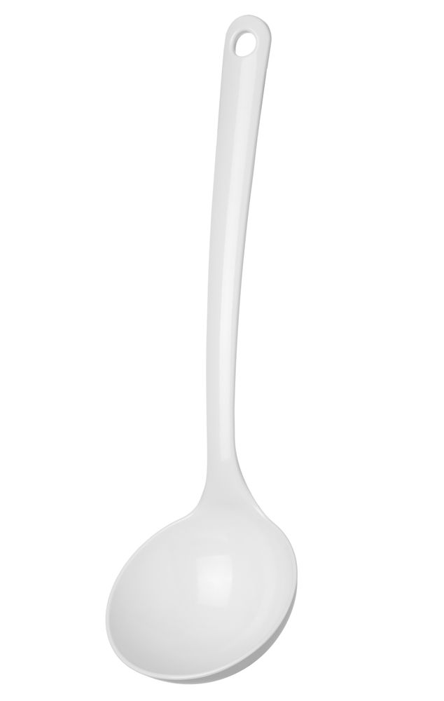 Cuillère à sauce, HENDI, 0,14L, Blanc, 300x93mm