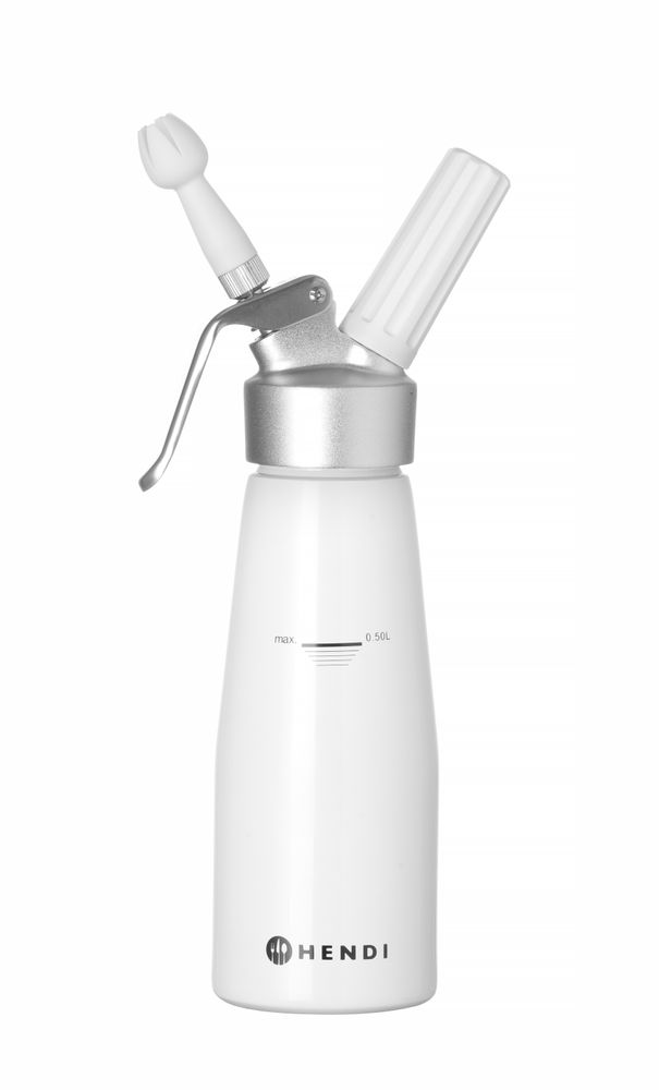Siphon à chantilly Kitchen Line, HENDI, Kitchen Line, 0,5L, ⌀80x(H)260mm