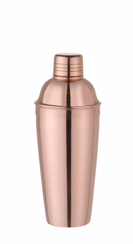 Shaker Cobbler - 3 pièces, BarUp, Cuivre, ⌀85x(H)240mm