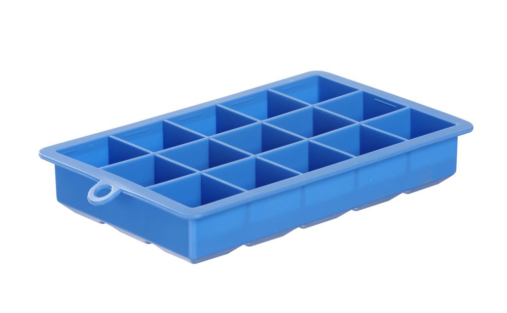 Moule à glaçons, BarUp, Bleu, 190x120x(H)35mm