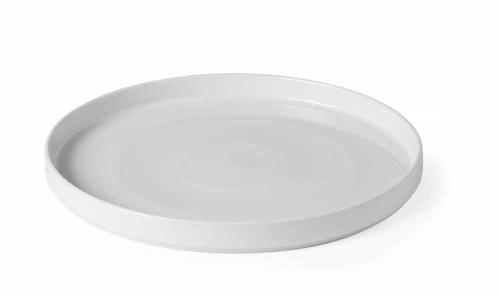 Assiette à bord haut Oslo, HENDI, Oslo, Blanc, ⌀280x(H)28mm