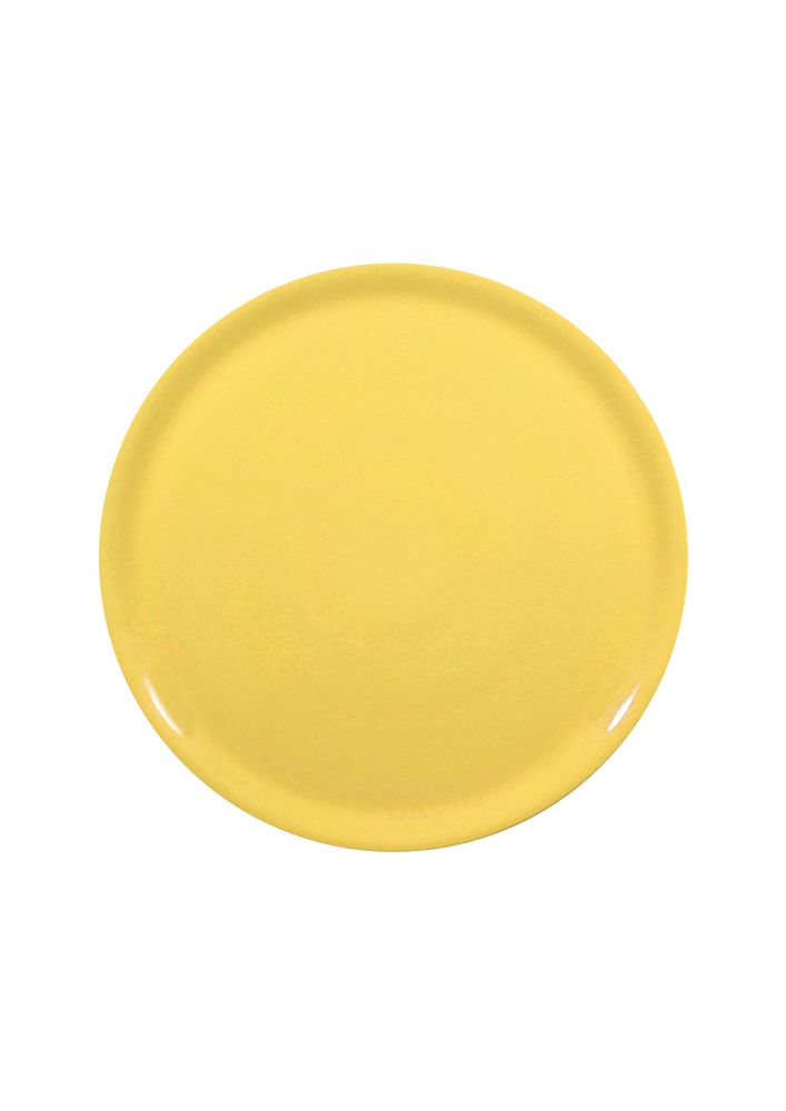 Assiette à pizza Speciale, HENDI, Jaune, ⌀330mm