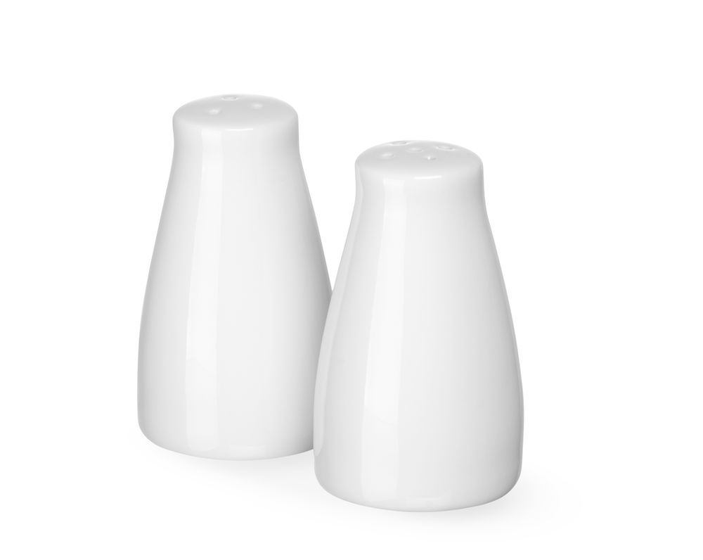 Ménagère porcelaine, HENDI, Poivre & sel, ⌀42x(H)80mm