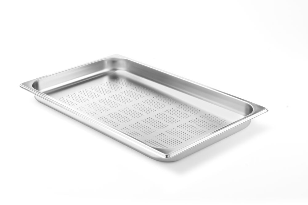 Bac gastronorme GN 1/1 perforé, HENDI, Profi Line, GN 1/1, 2,5L, (H)20mm