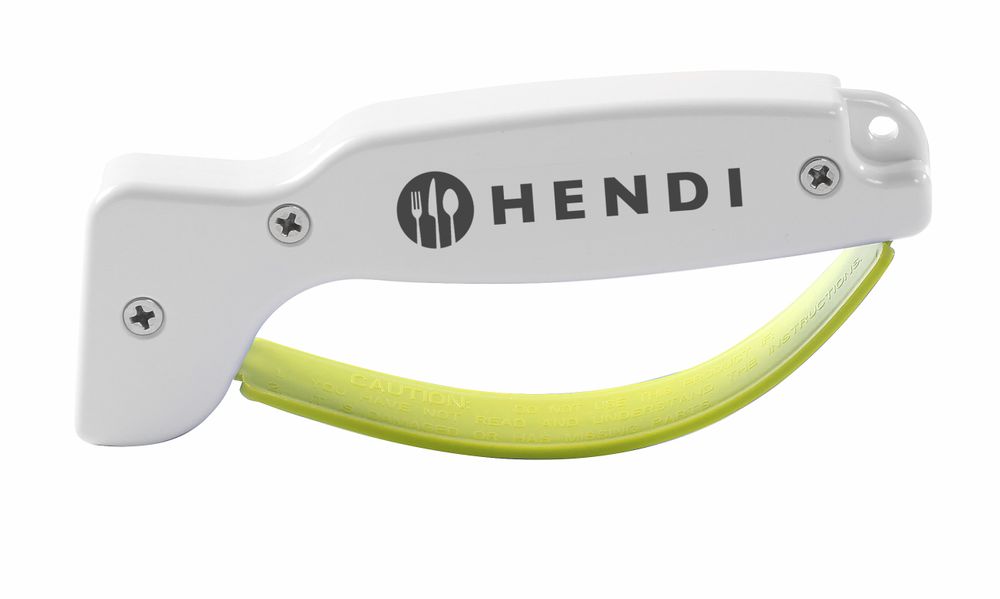 Aiguiseur de couteaux, HENDI, Blanc, 140x15x(H)65mm