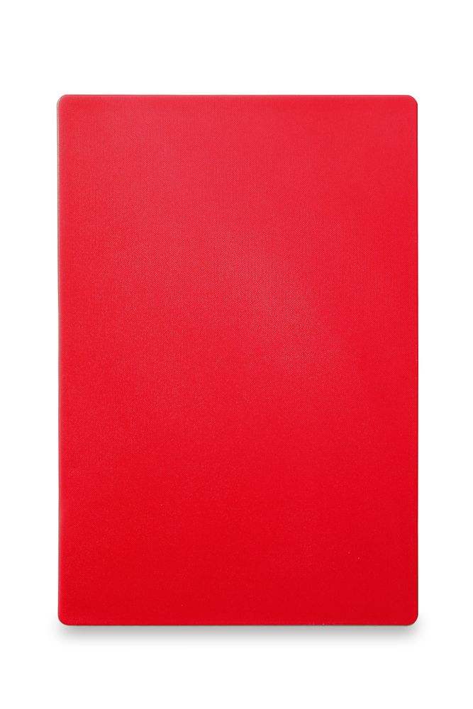 Planche à découper HACCP 600x400, HENDI, Rouge, 600x400x(H)18mm