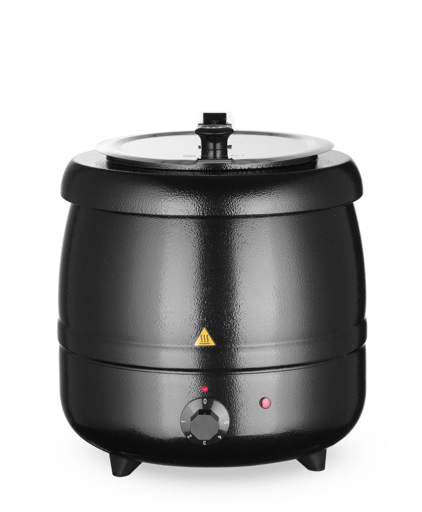Marmite à soupe, HENDI, Kitchen Line, 8L, Noir, 230V/400W, ⌀330x(H)363mm