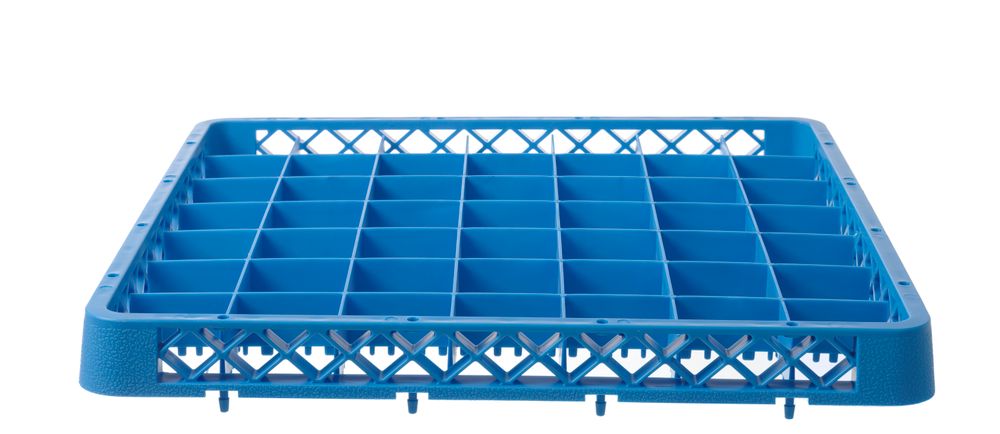 Rehausseur pour casier de lavage, HENDI, 49 compartiments 62x62mm, 500x500x(H)45mm