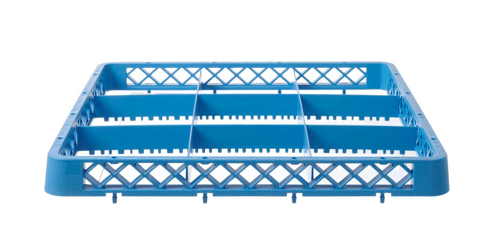 Rehausseur pour casier de lavage, HENDI, 9 compartiments 150x150 mm, 500x500x(H)45mm