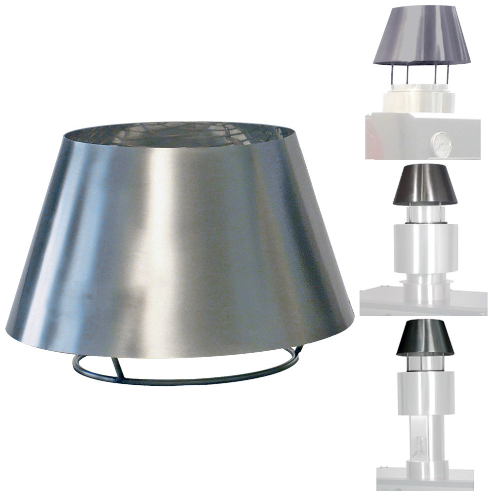 Dôme de cheminée en acier inoxydable (CBQ-120)