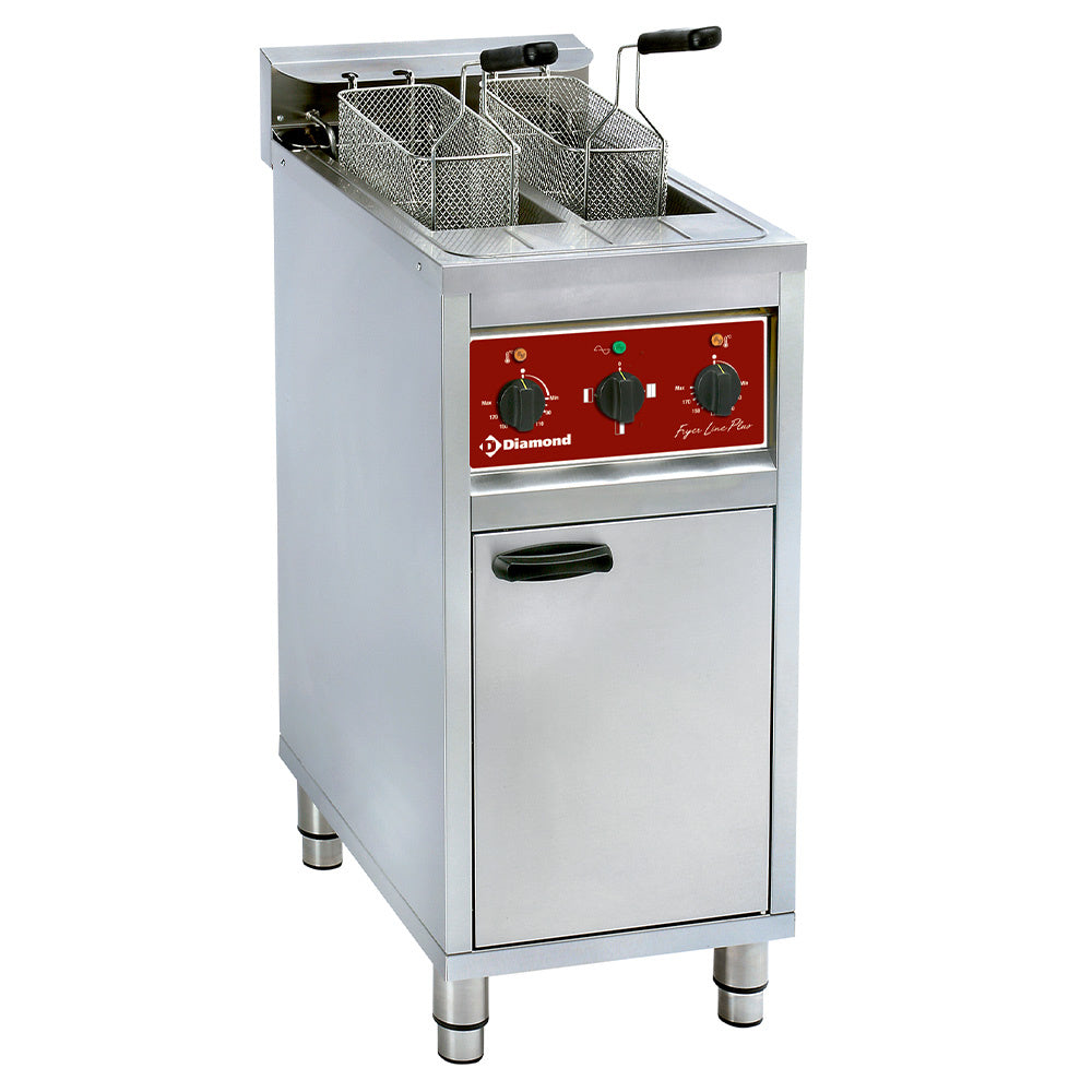 Friteuse électrique 2 x 8 lits. - TOP