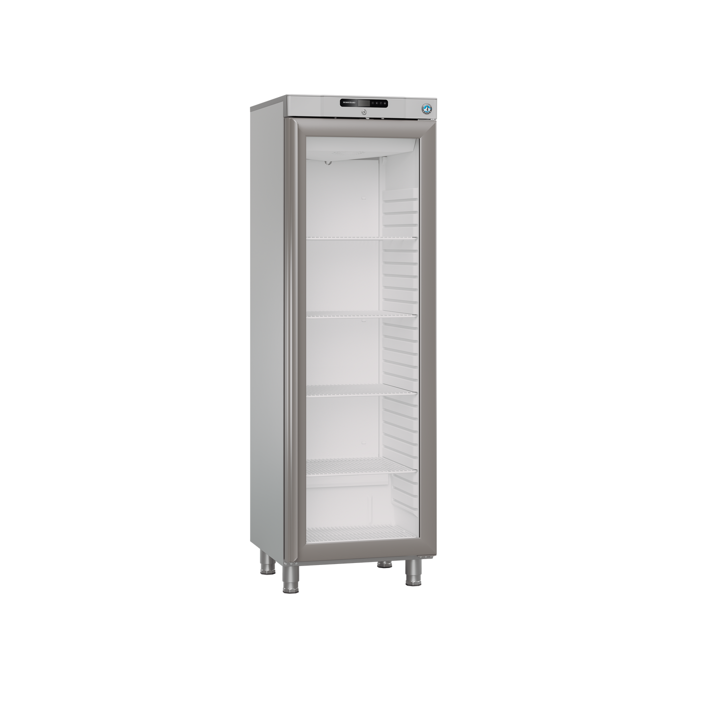 COMPACT KG420R-L1DRGE - ARMOIRE POSITIVE COMPACTE VITRÉE INOX - Gaz R600a