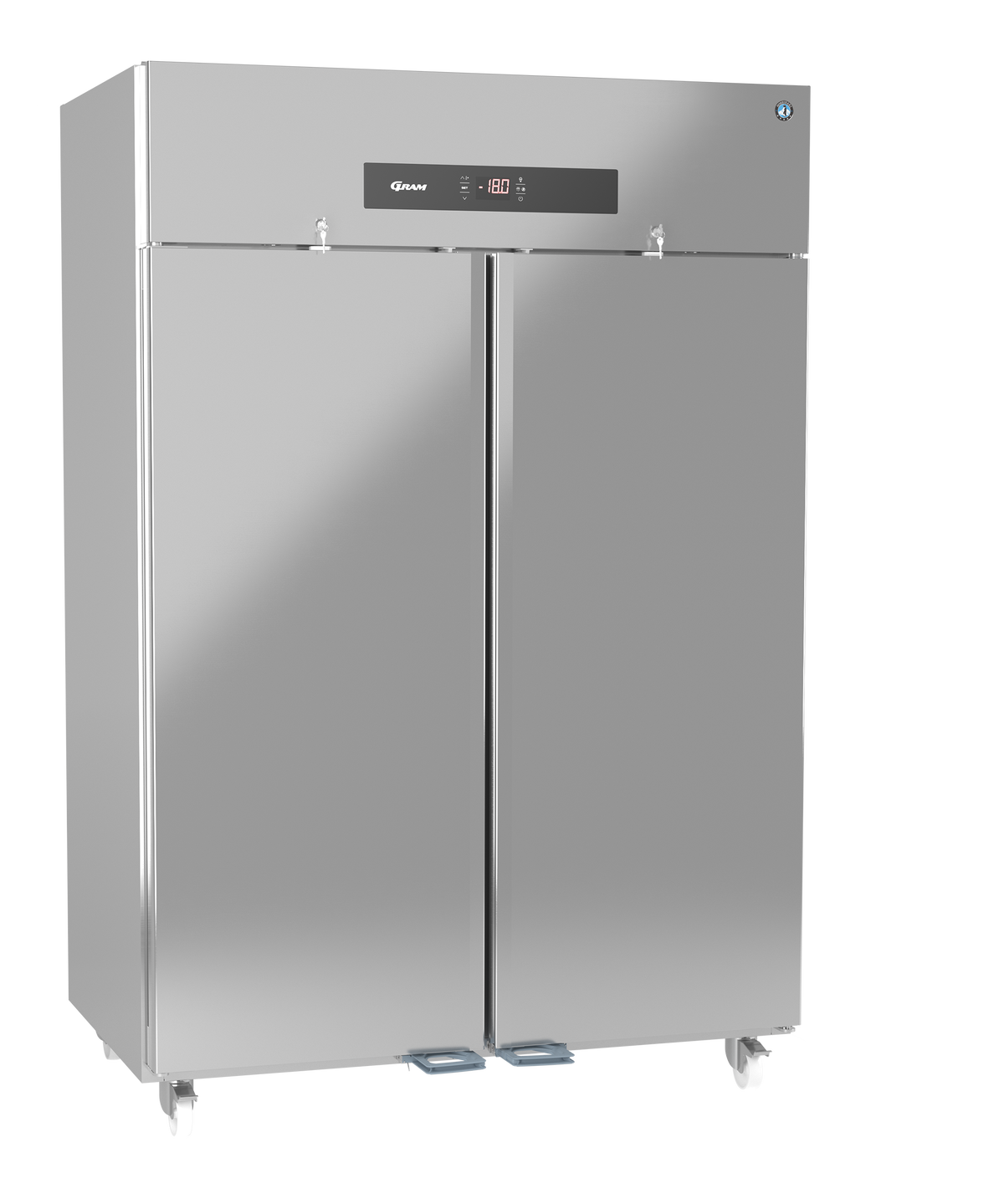 PREMIER F 140 C - ARMOIRE NÉGATIVE 2 PORTES GN 2/1 EN PROFONDEUR - STOCKAGE 1085 L NET