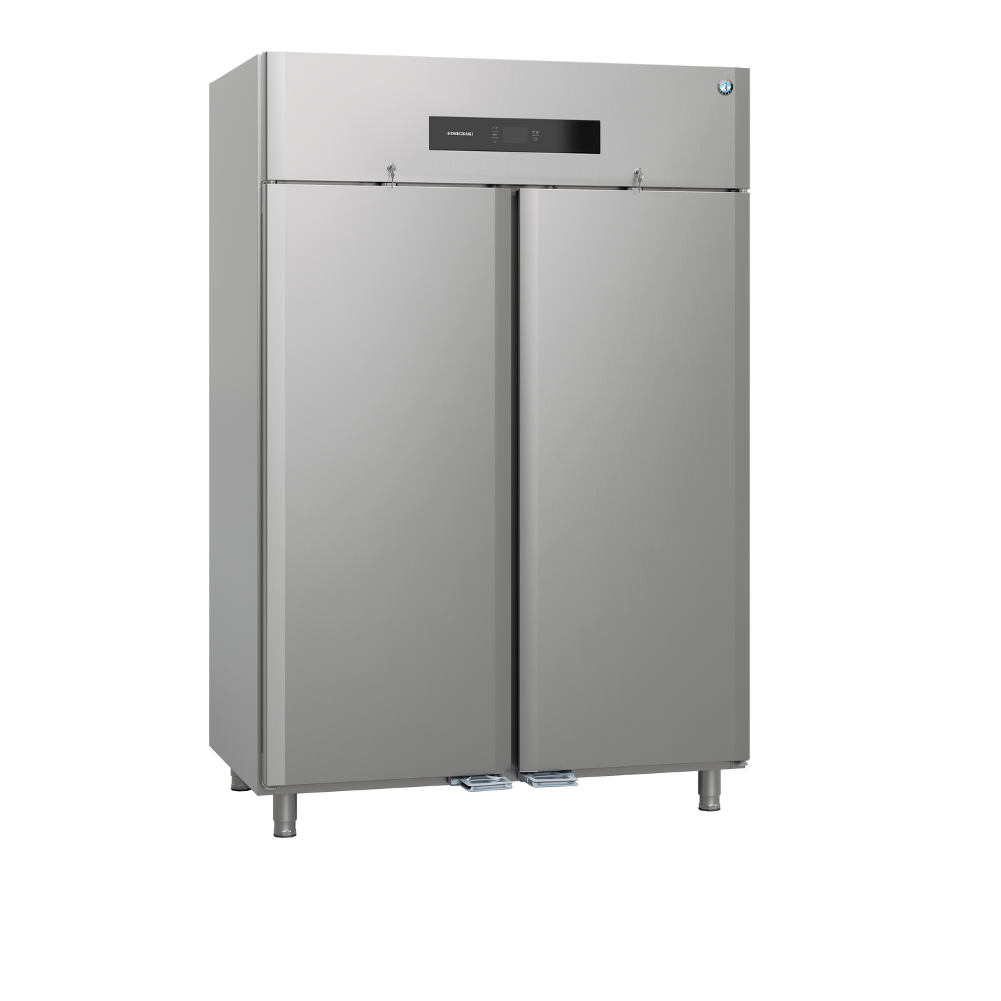 PREMIER U 140 Ru1 - ARMOIRE POSITIVE VITRÉE 2 PORTES GN 2/1 EN PROFONDEUR - STOCKAGE 1085 L NET