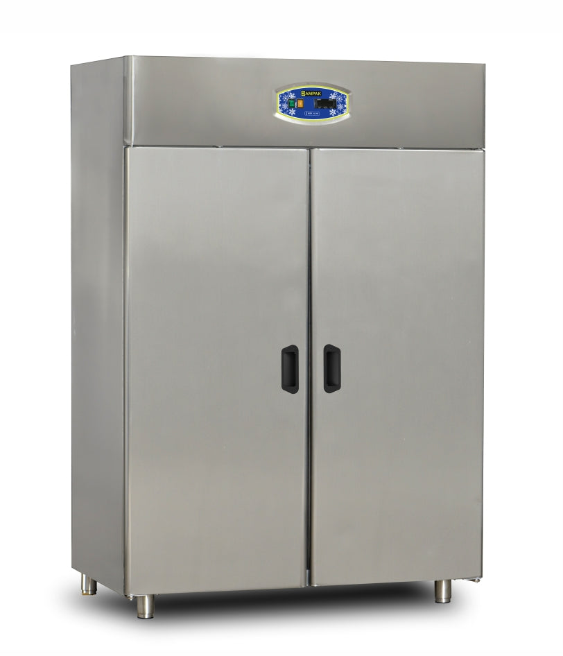 Armoire 2 portes pleines positive 1400L - DAMPAK - 22DBF2S - GN