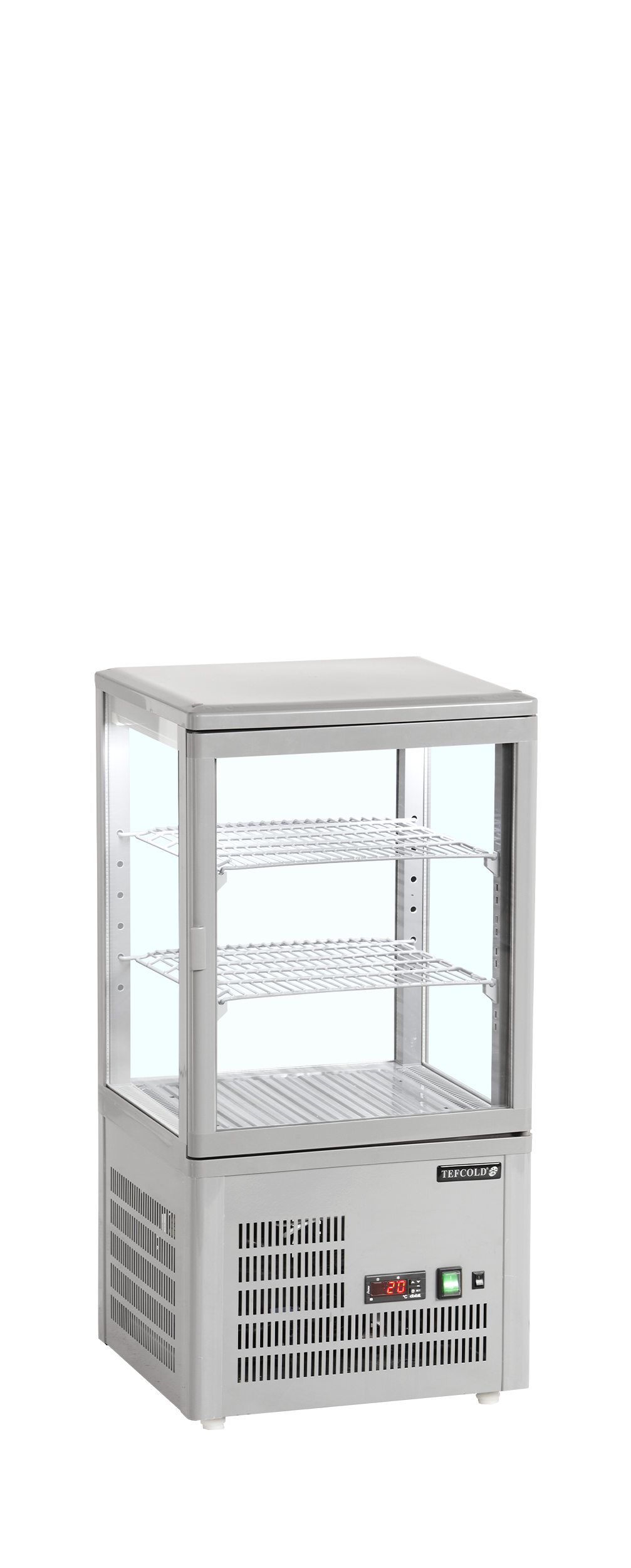 Bac réfrigéré de bar 60L gris | Tefcold UPD60-GREY