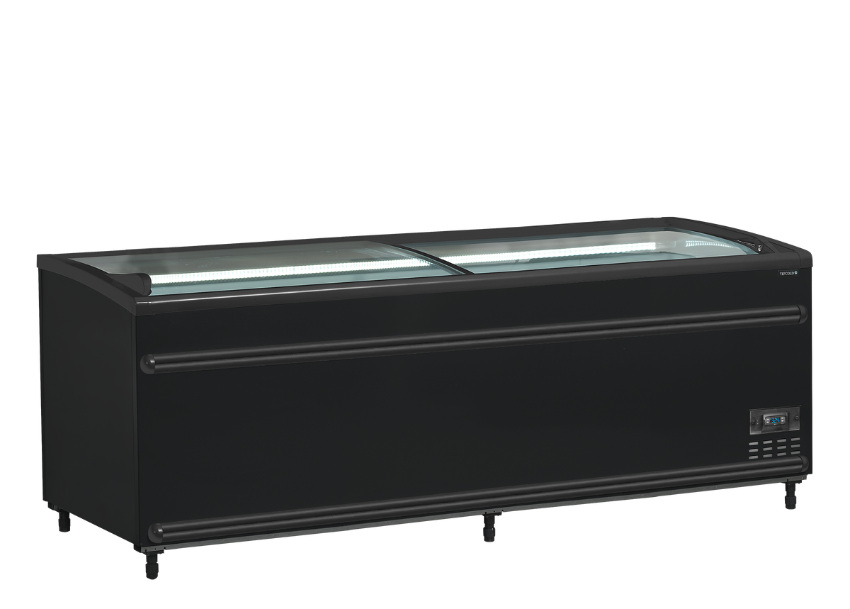 Cellule de refroidissement rapide 210cm ventilée noire | Tefcold SFI210B-CF VS