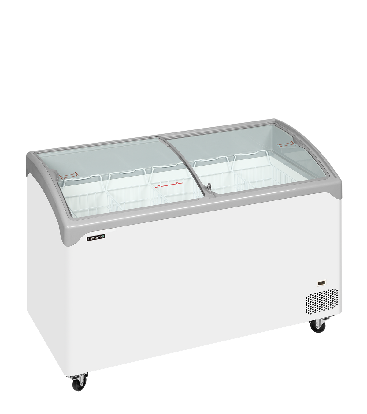 Saladette réfrigérée négative 4 sections LED | Tefcold NIC401SCEB