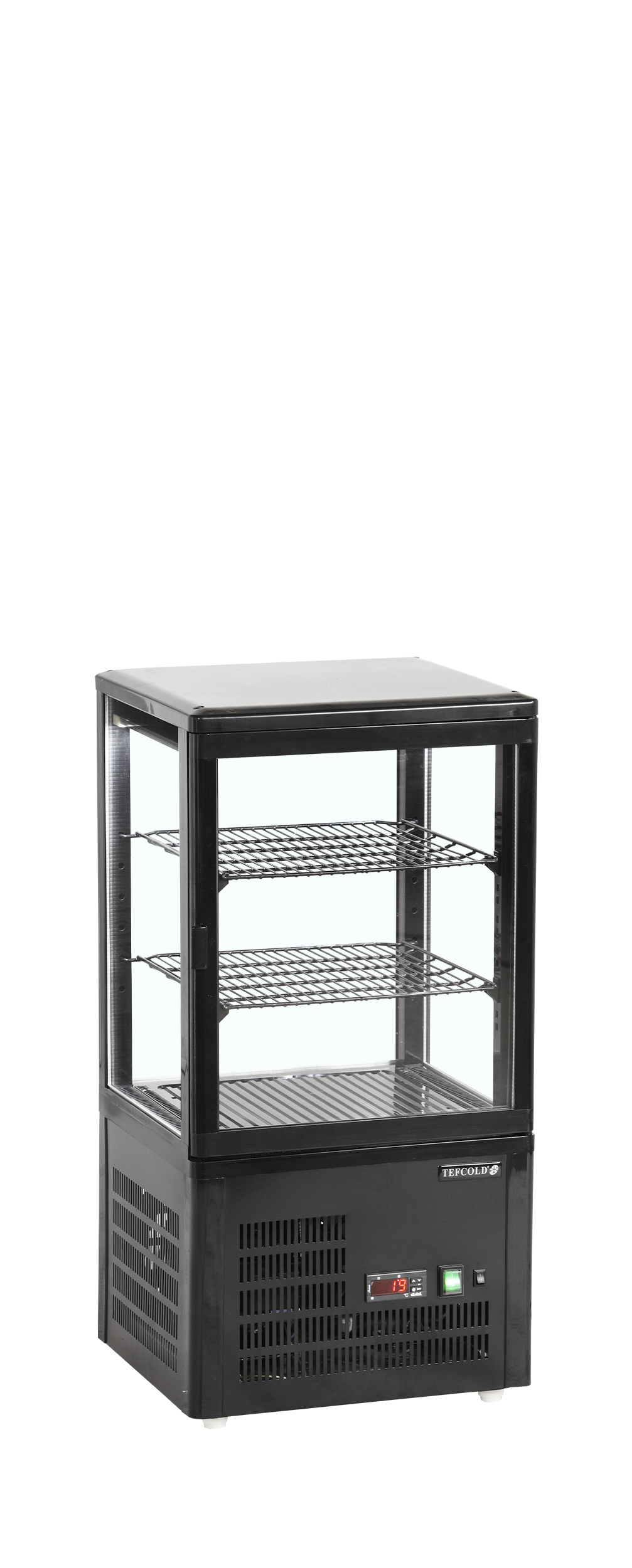 Bac réfrigéré de bar 60L noir | Tefcold UPD60-BLACK