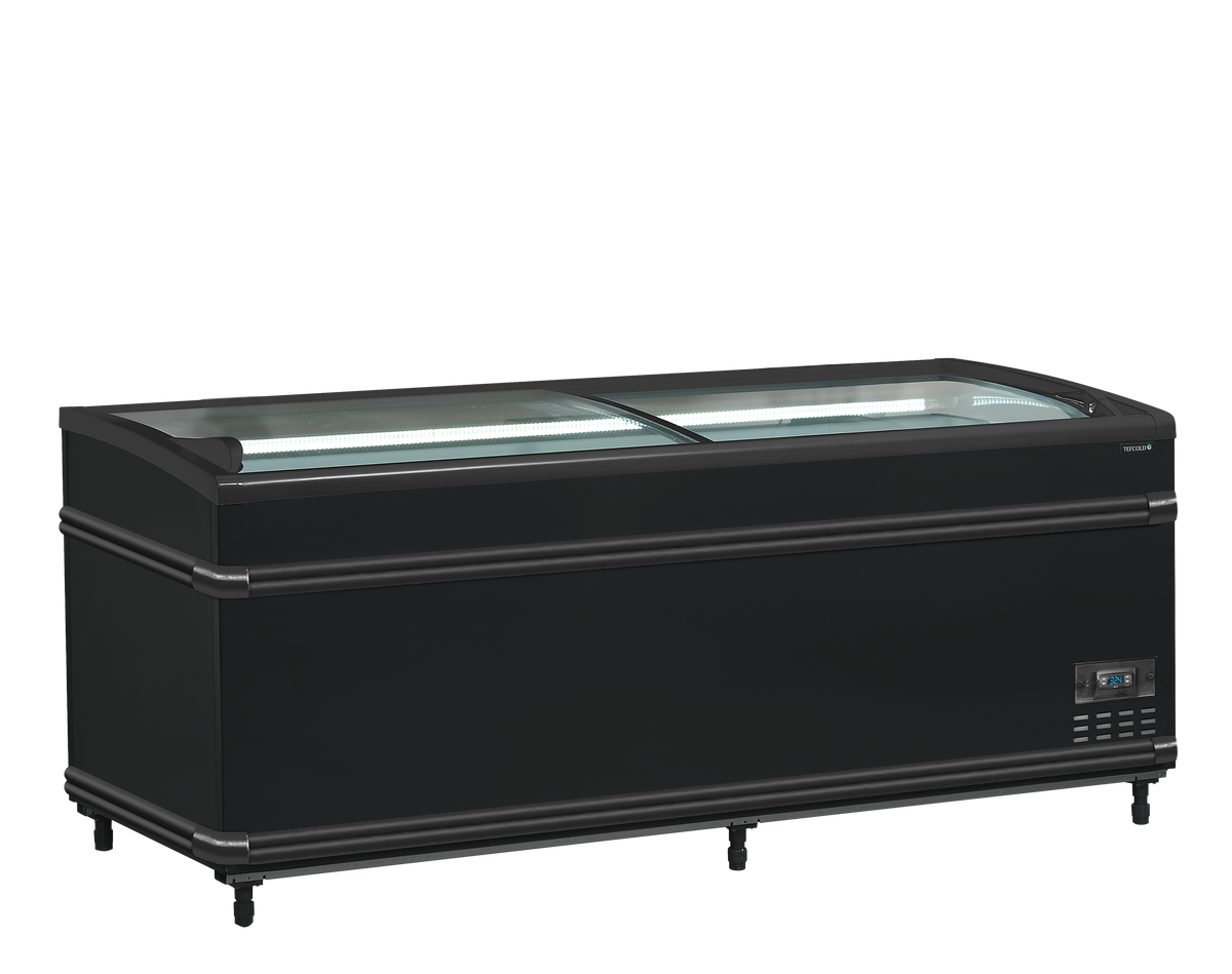 Cellule de refroidissement rapide 185cm HC ventilée noire | Tefcold SFI185B HC-CF VS