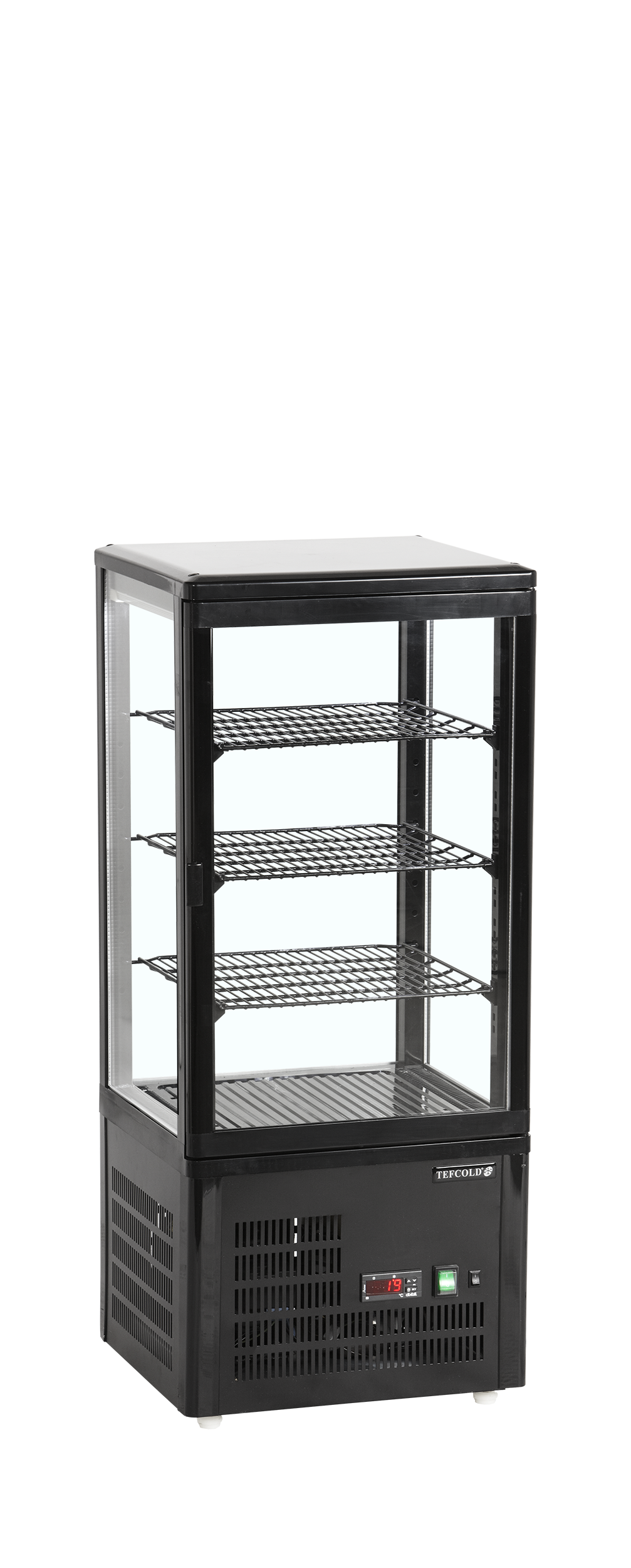 Bac réfrigéré de bar 80L noir | Tefcold UPD80-BLACK