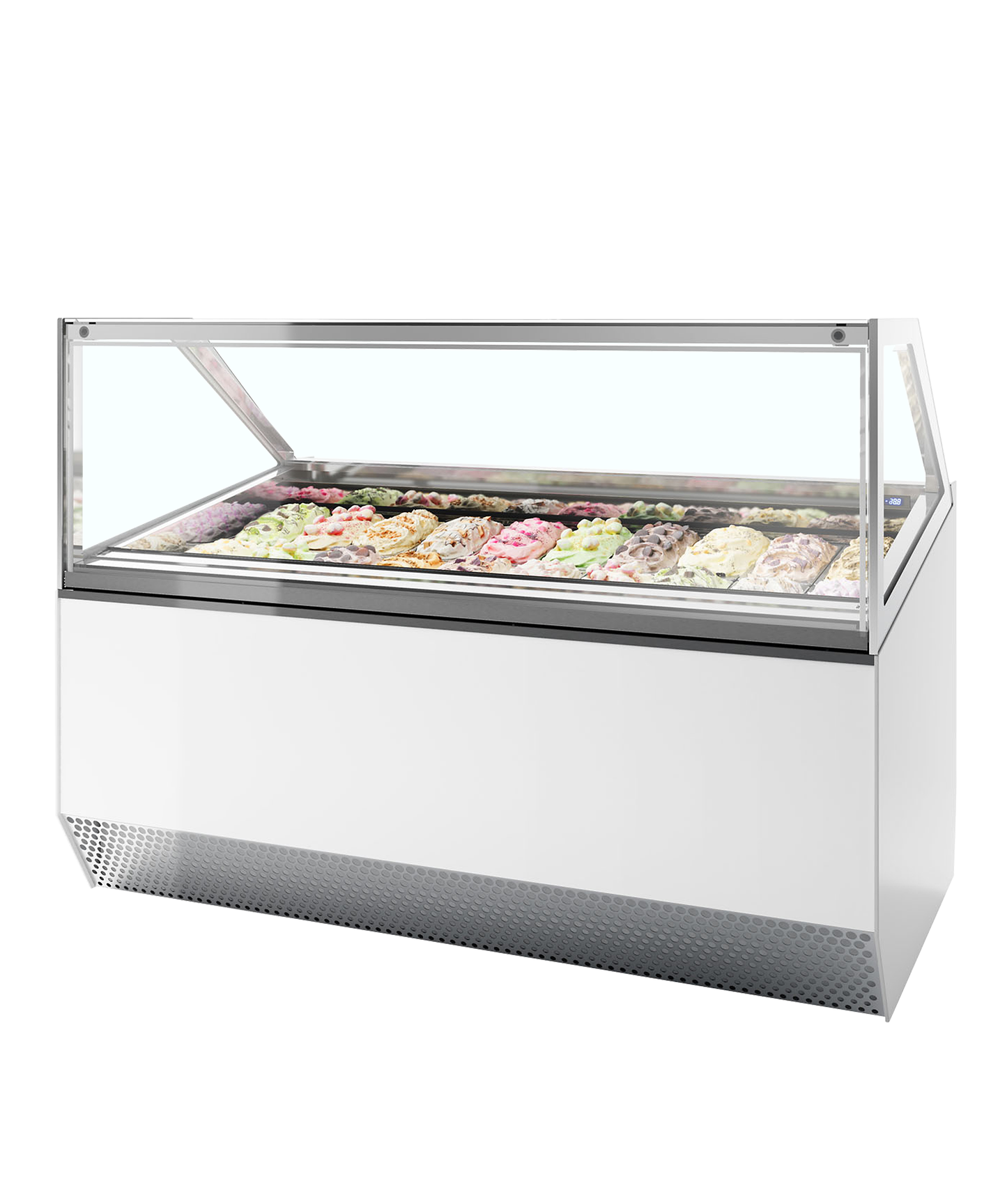 Présentoir réfrigéré Millennium 20 portes inox | Tefcold MILLENNIUM ST20