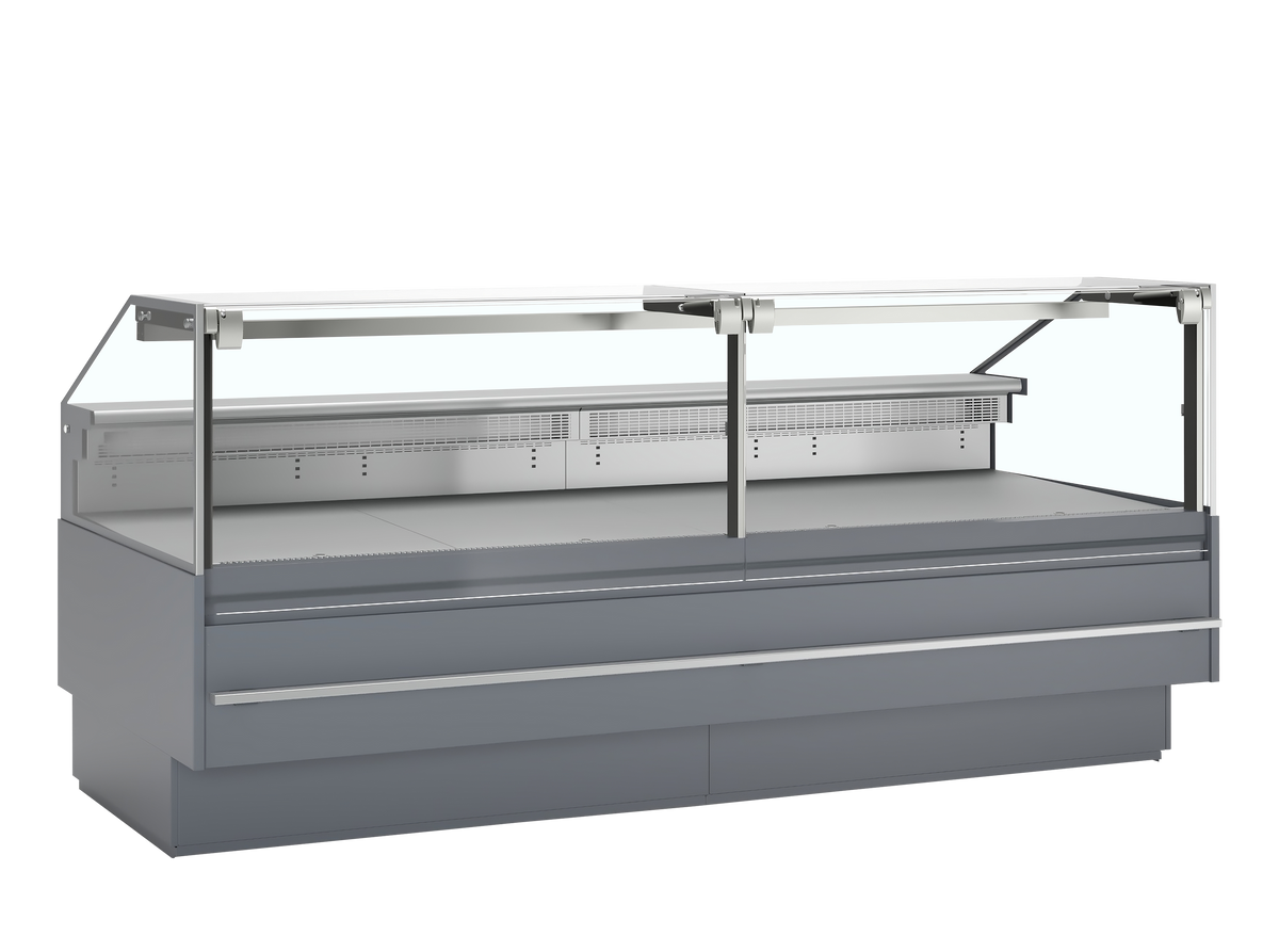 Présentoir réfrigéré open front 250cm 90cm | Tefcold SOCA25090A
