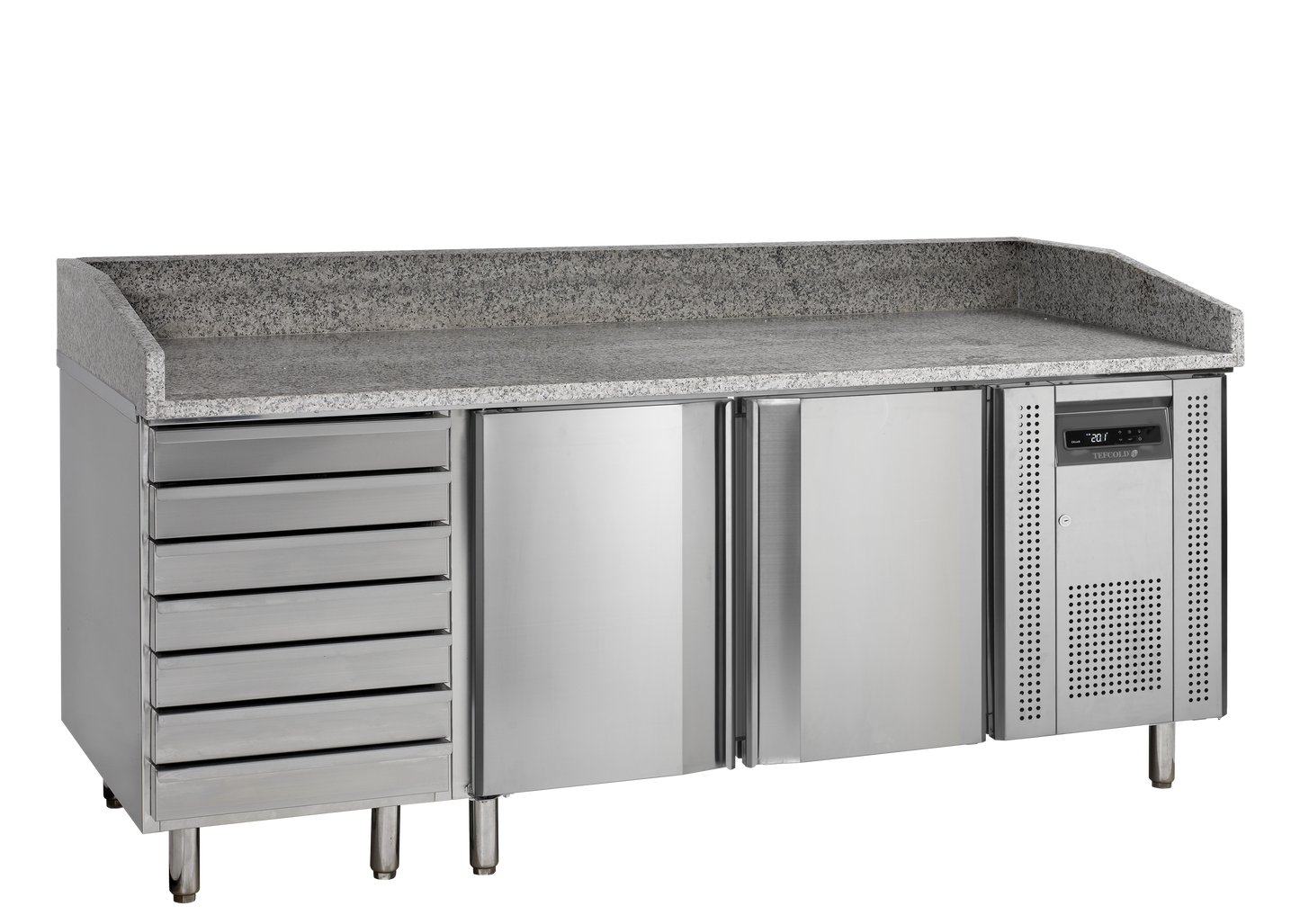 Table réfrigérée 1310mm | Tefcold PT1310