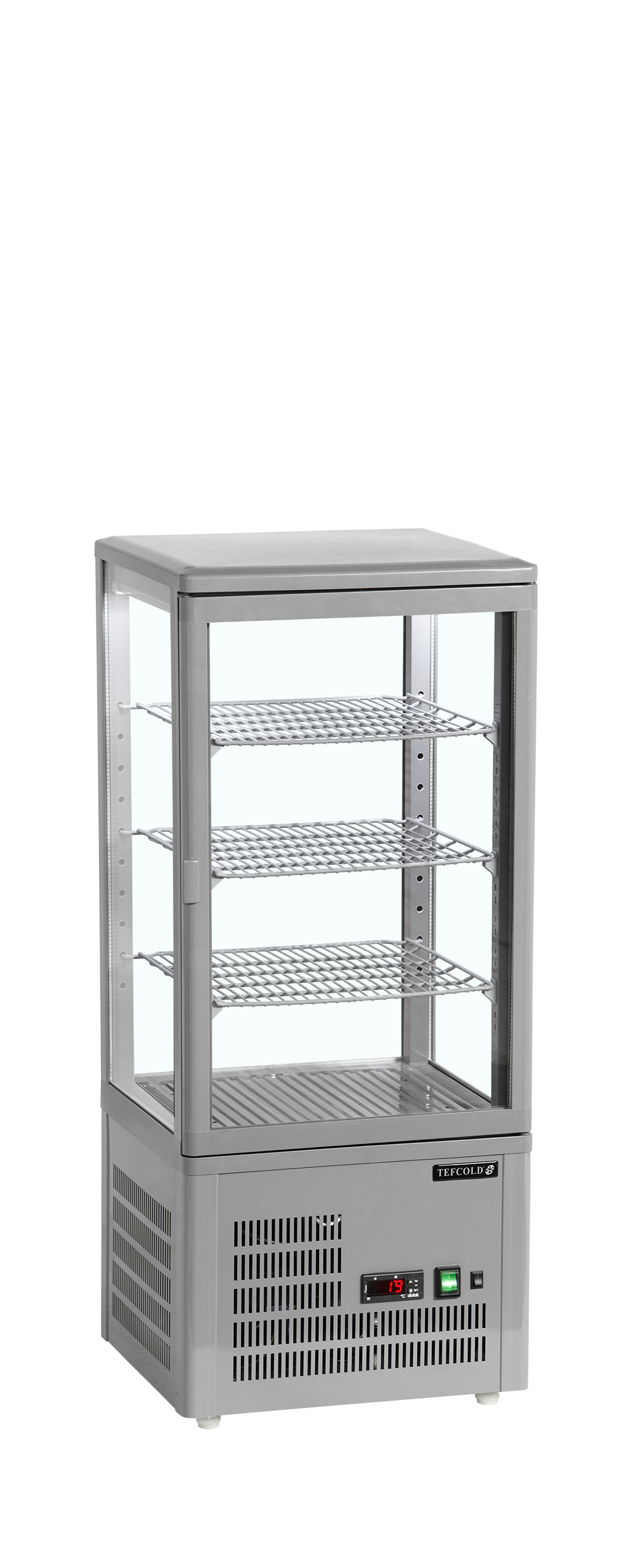 Bac réfrigéré de bar 80L gris | Tefcold UPD80-GREY