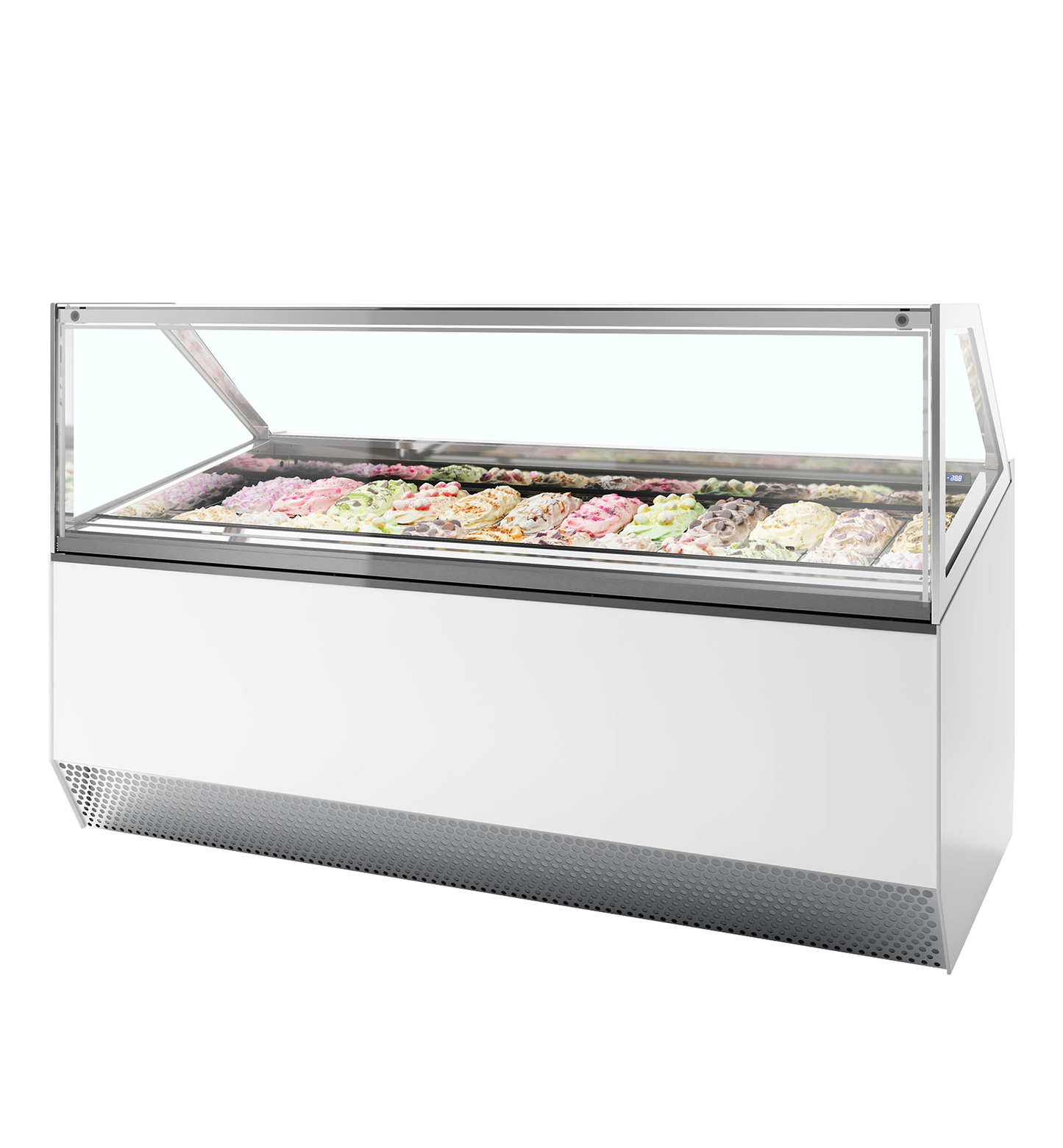 Présentoir réfrigéré Millennium 24 portes inox | Tefcold MILLENNIUM ST24